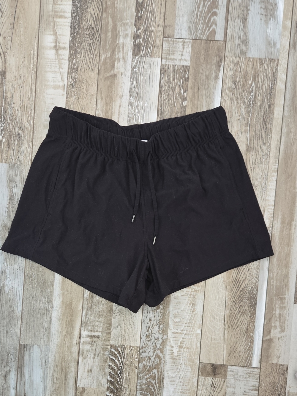 Athletic Works Black Women's Athletic Drawstring Shorts